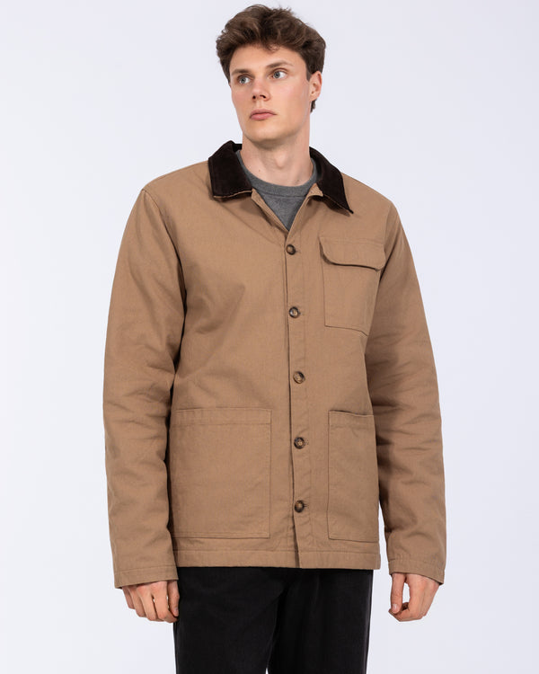 2t Duthie Tall Quilt Lined Jacket (camel)