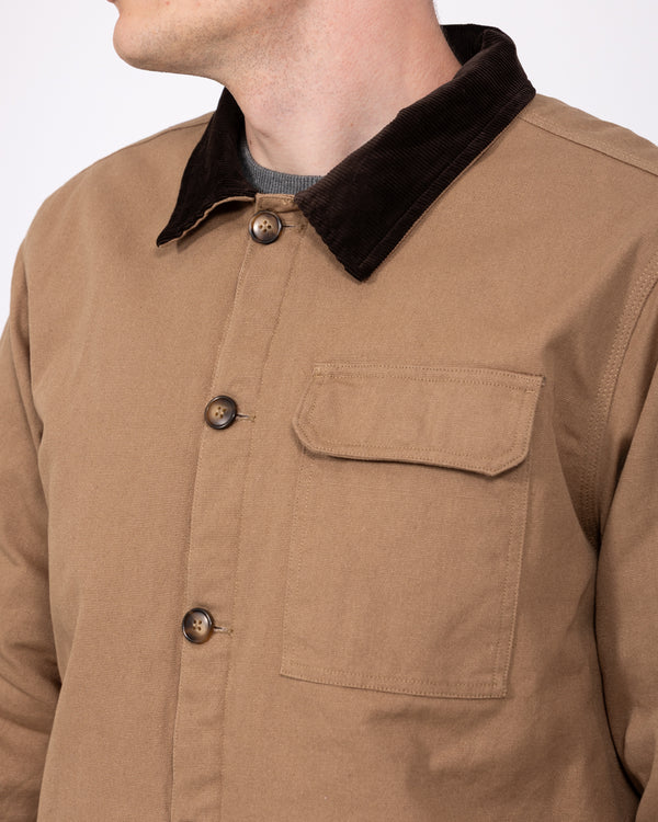2t Duthie Tall Quilt Lined Jacket (camel)