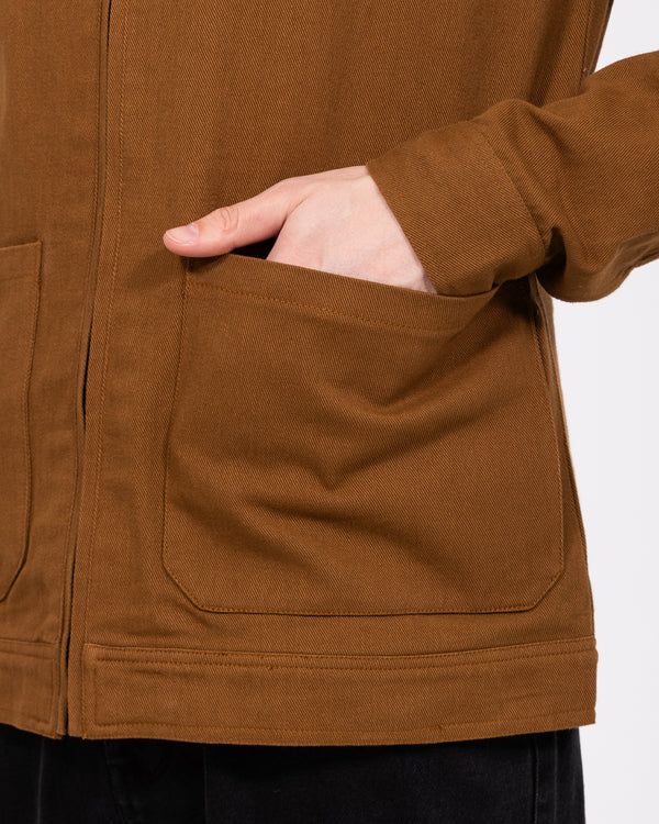 2t Kayden Tall Cord Collar Cotton Jacket (camel)