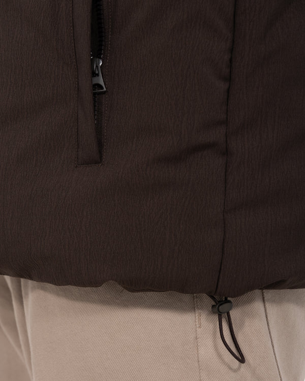 2t Metric Tall Padded Puffer Jacket (brown)