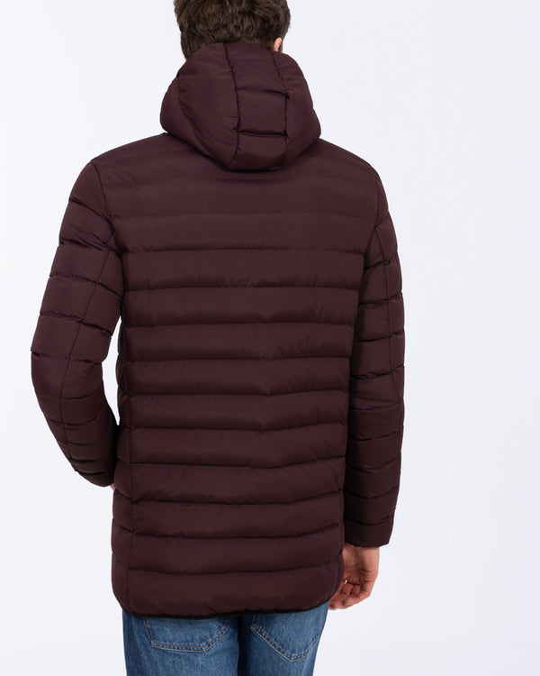 2t Grant Tall Puffer Jacket (burgundy)