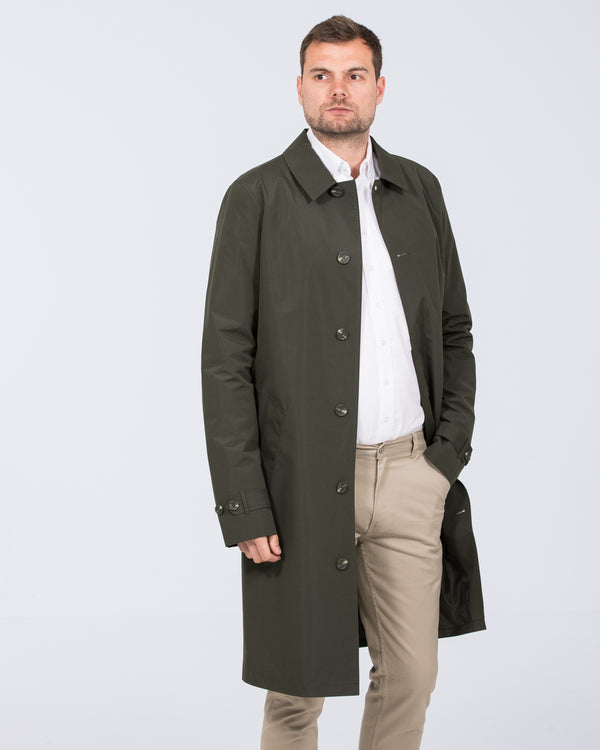 Grey Hawk Felix Tall Showerproof Rain Mac (khaki)