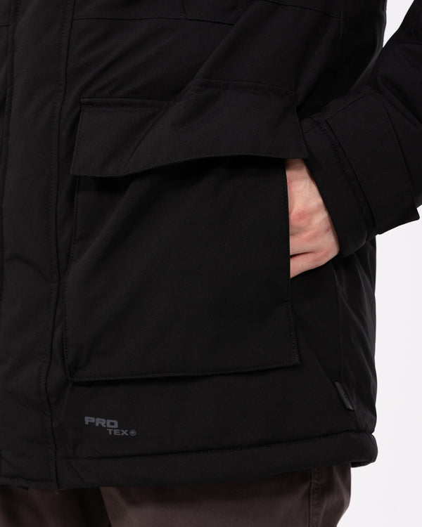 Redpoint Lex Tall Longline Waterproof Jacket (black)