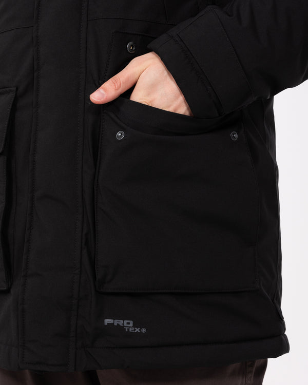 Redpoint Lex Tall Longline Waterproof Jacket (black)