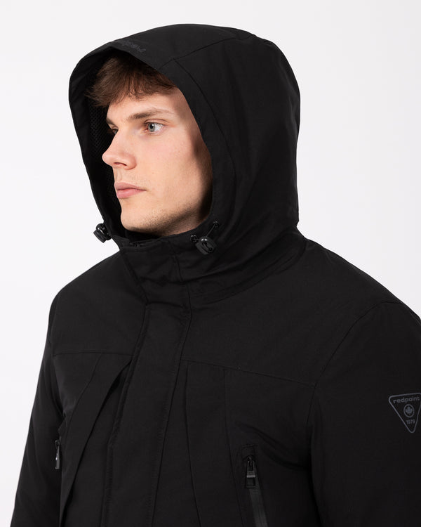 Redpoint Lex Tall Longline Waterproof Jacket (black)