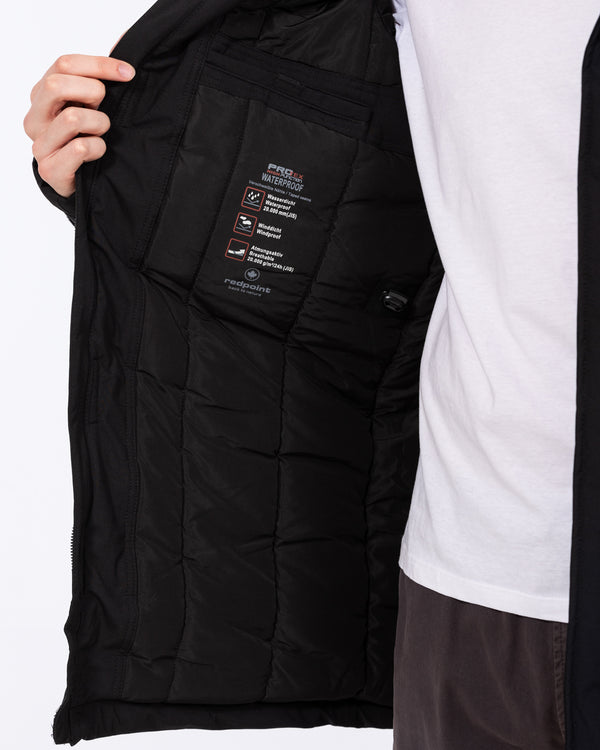 Redpoint Lex Tall Longline Waterproof Jacket (black)