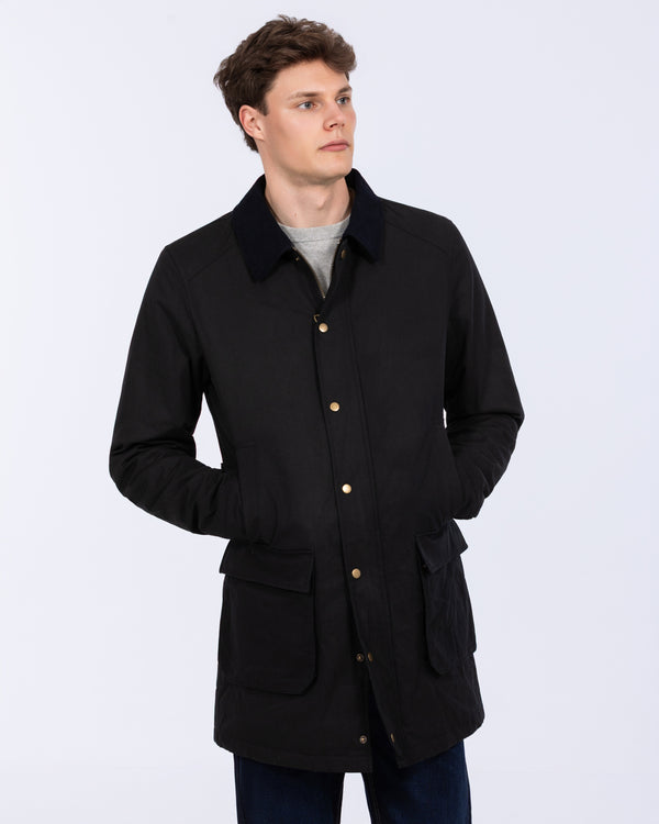 Skopes Ribble Tall Wax Jacket (navy)