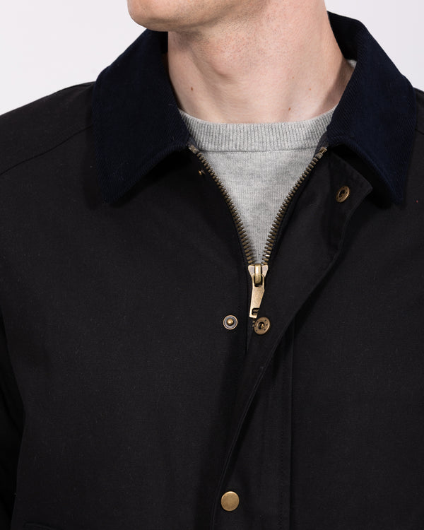 Skopes Ribble Tall Wax Jacket (navy)