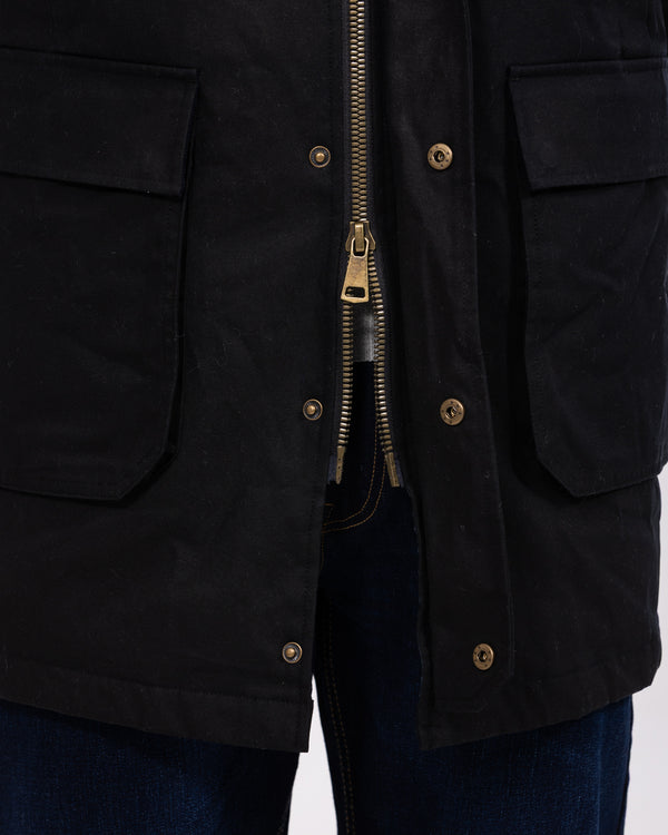 Skopes Ribble Tall Wax Jacket (navy)