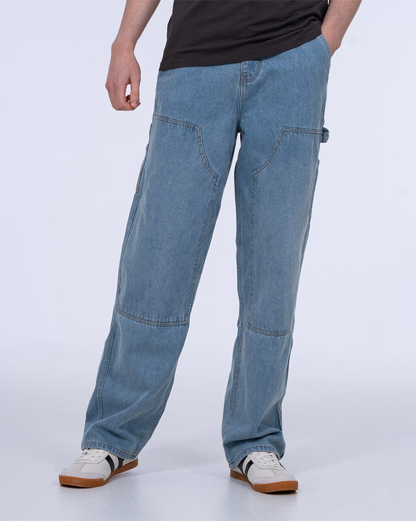 2t Blair Tall Loose Fit Carpenter Jeans (light wash)