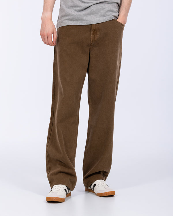 2t Akir Tall Baggy Fit Jeans (brown)