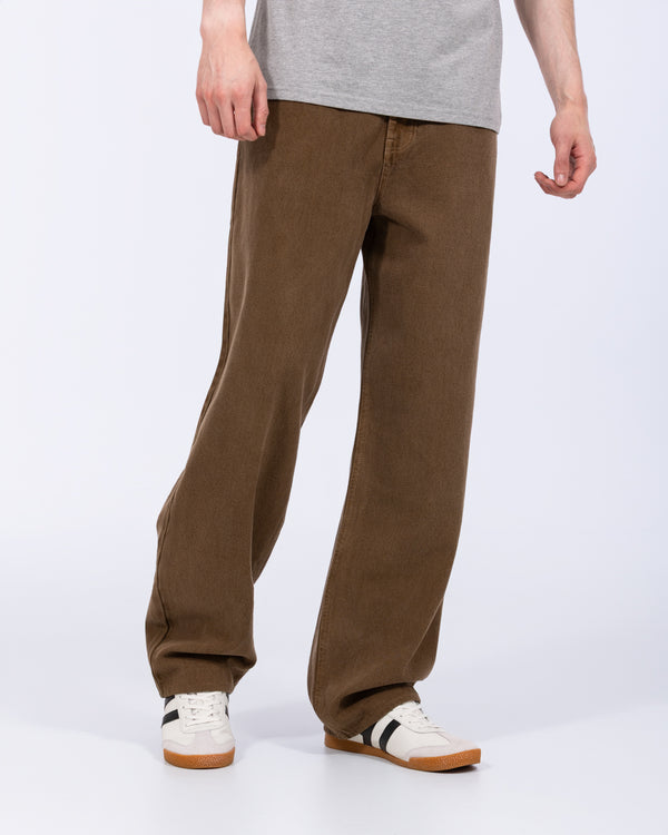 2t Akir Tall Baggy Fit Jeans (brown)