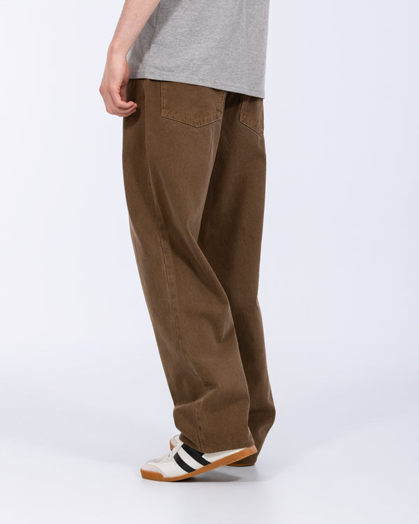2t Akir Tall Baggy Fit Jeans (brown)