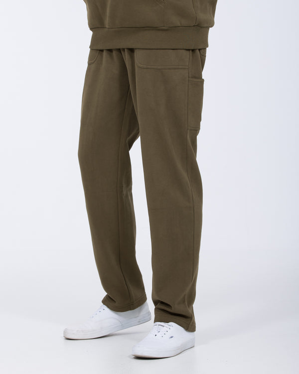 Zylioo Extra Tall Relaxed Fit Casual Pants For Men, 6 Pocket Black Work