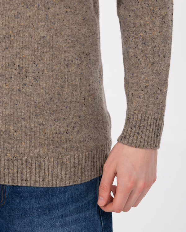 2t Tall Lambswool Blend Fairisle Jumper (navy)