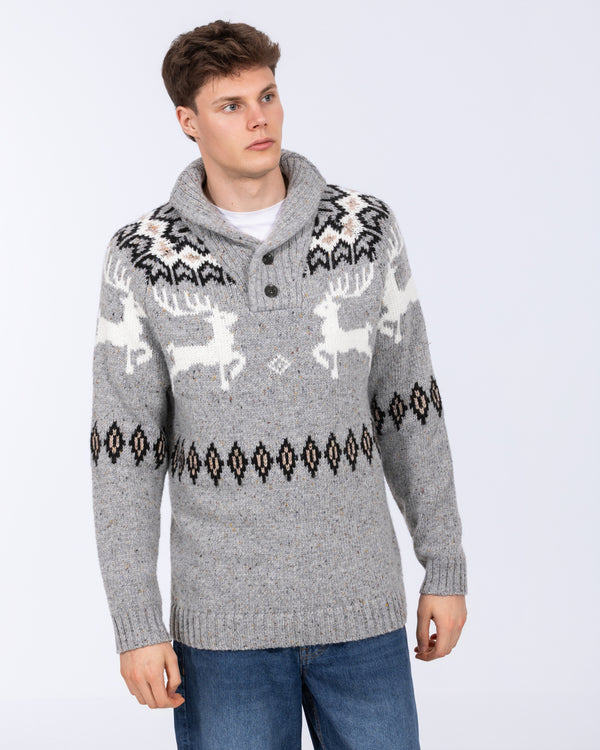 2t Connall Tall Christmas Jumper (grey)