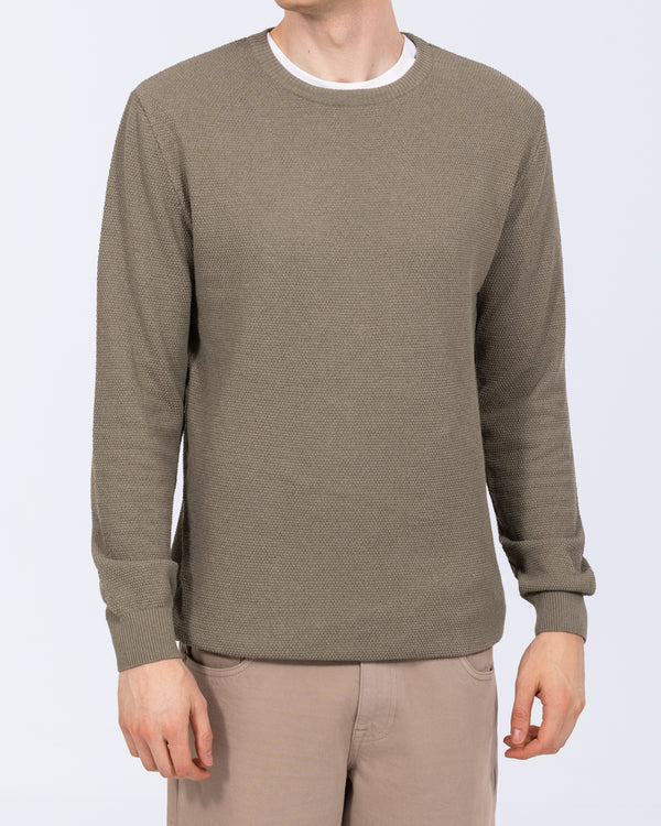 2t Corthan Tall Cotton Stitch Jumper (green)
