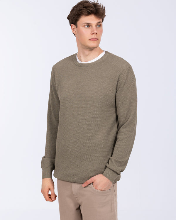 2t Corthan Tall Cotton Stitch Jumper (green)