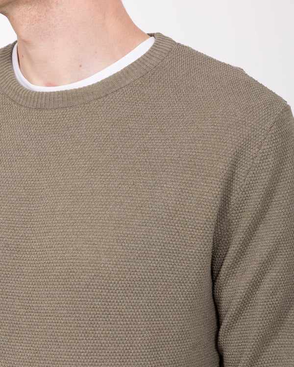 2t Corthan Tall Cotton Stitch Jumper (green)