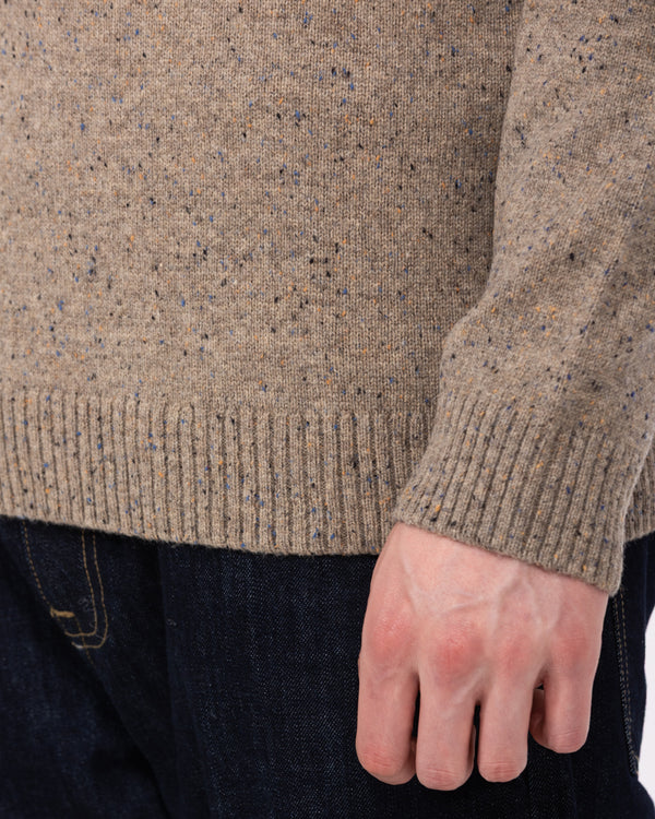 2t Tall Lambswool Blend Fairisle Jumper (navy/grey)