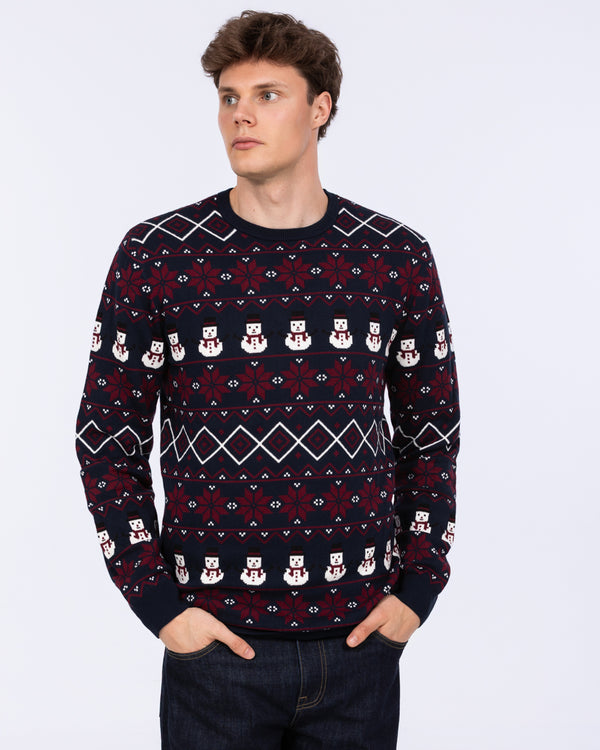 2t Tall Fairisle Christmas Jumper (navy novelty)