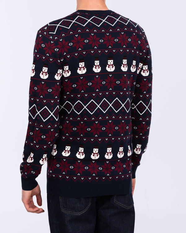 2t Tall Fairisle Christmas Jumper (navy novelty)