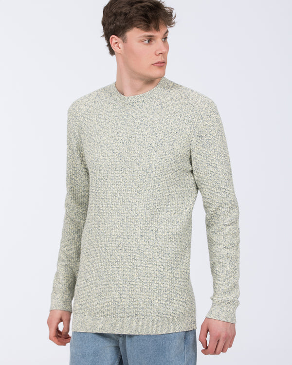 2t Xavier Tall Relaxed Fit Jumper (white)