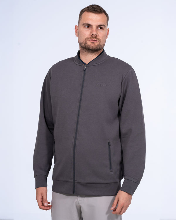 Parell Active Tall Mid Layer Jacket (mid grey)