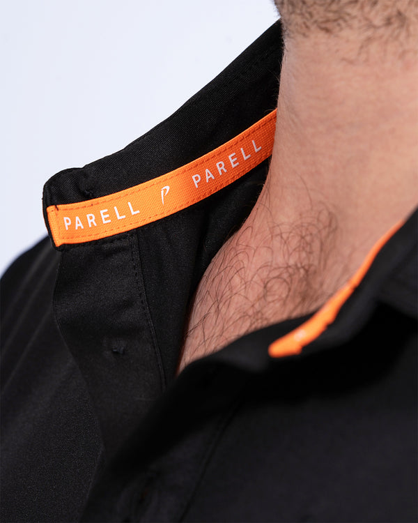 Parell Active Tall Polo Shirt (black)