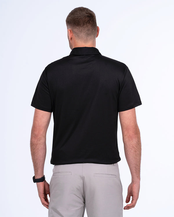 Parell Active Tall Polo Shirt (black)