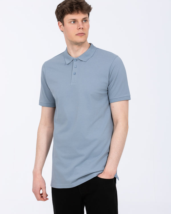 2t Franklin Tall Slim Fit Polo Shirt (blue)