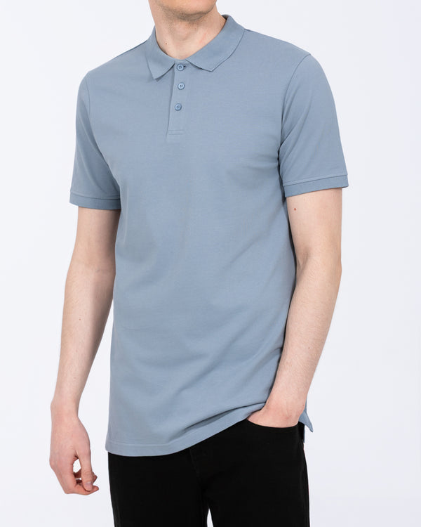 2t Franklin Tall Slim Fit Polo Shirt (blue)