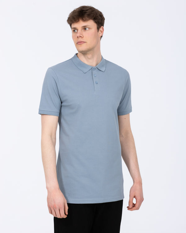 2t Franklin Tall Slim Fit Polo Shirt (blue)