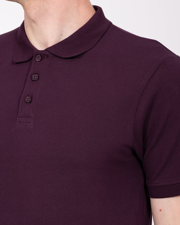 2t Franklin Tall Slim Fit Polo Shirt (purple)