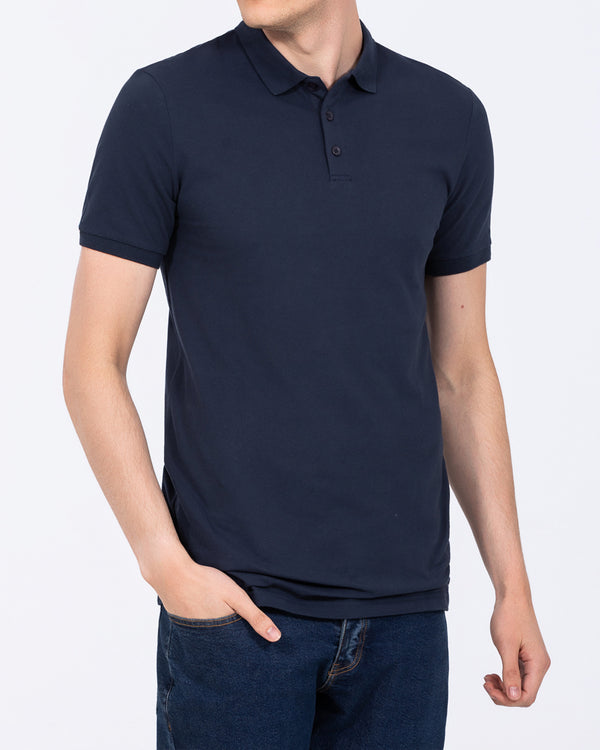2t Jack Slim Fit Tall Polo Shirt (navy)