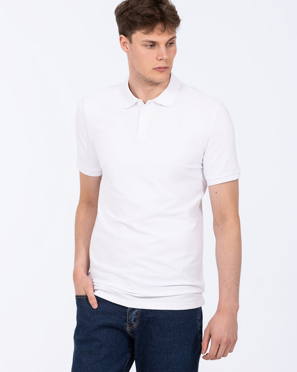 2t Jack Slim Fit Tall Polo Shirt (white)