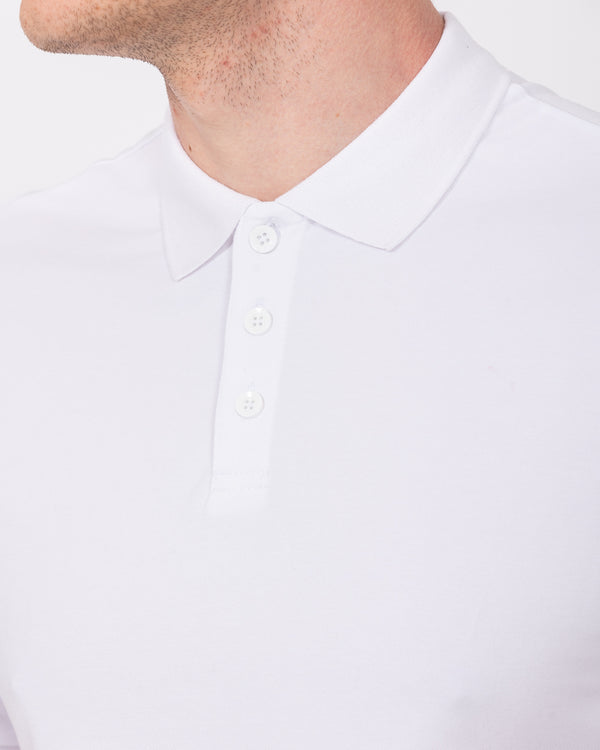 2t Jack Slim Fit Tall Polo Shirt (white)