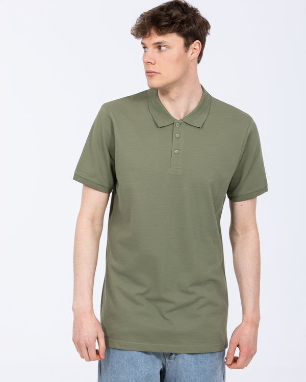2t Lennox Tall Regular Fit Polo Shirt (sage)