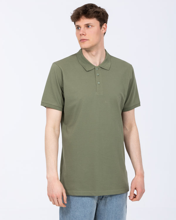 2t Lennox Tall Regular Fit Polo Shirt (sage)