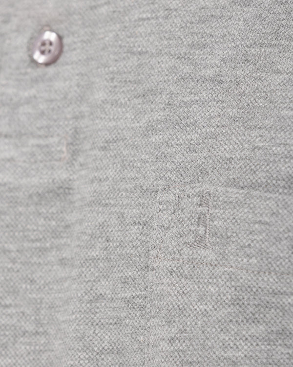 North 56 Regular Fit Tall Polo Shirt (grey melange)