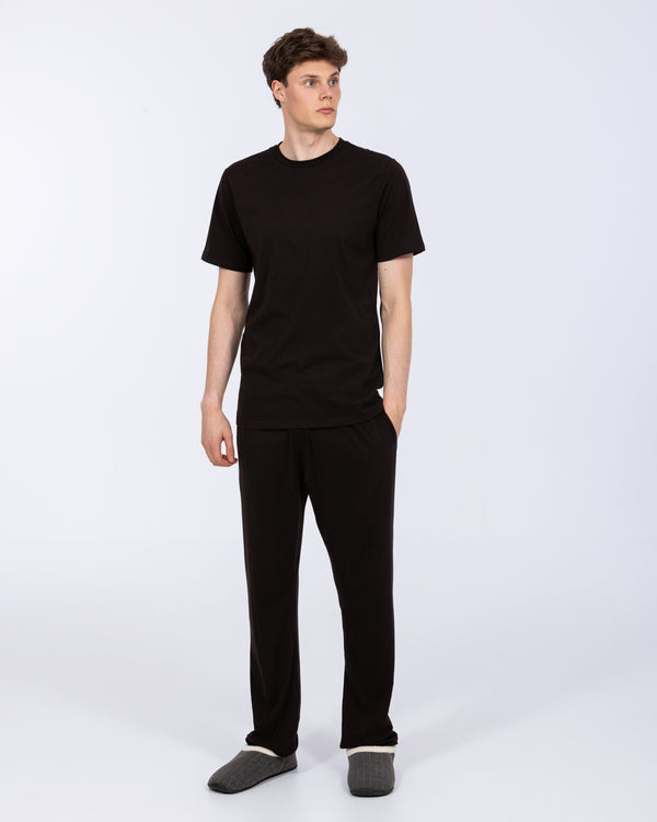2t Talisman Tall Jersey Pyjama T-Shirt (black)