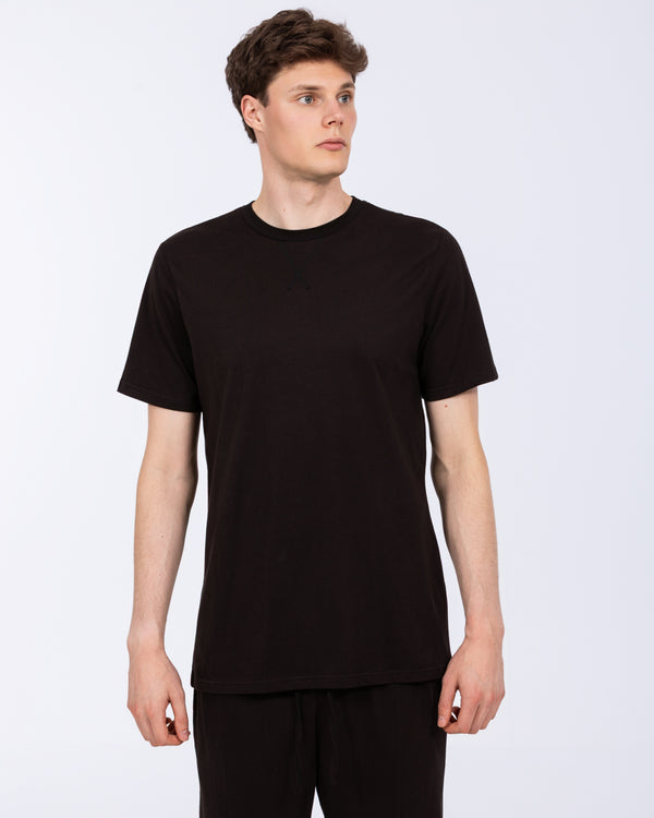 2t Talisman Tall Jersey Pyjama T-Shirt (black)