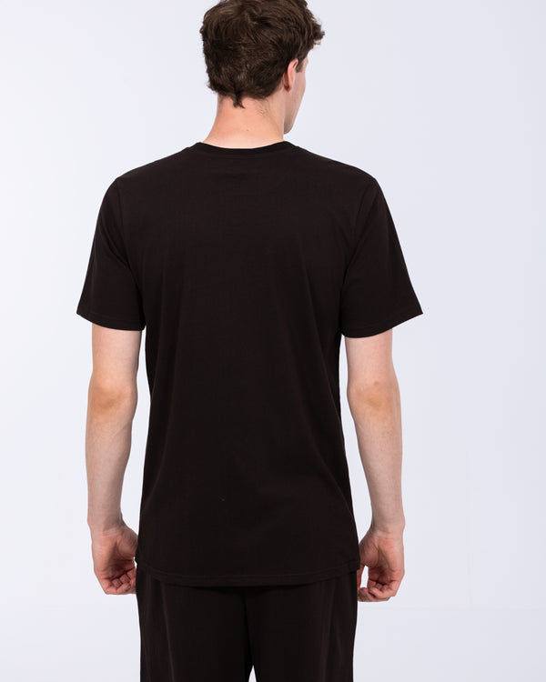 2t Talisman Tall Jersey Pyjama T-Shirt (black)
