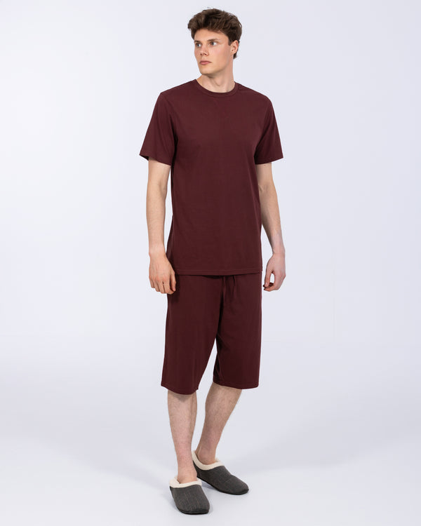2t Talisman Tall Jersey Pyjama Bottoms (oxblood)