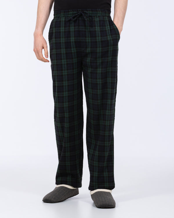 2t Wren Tall Pyjama Bottoms (green check)