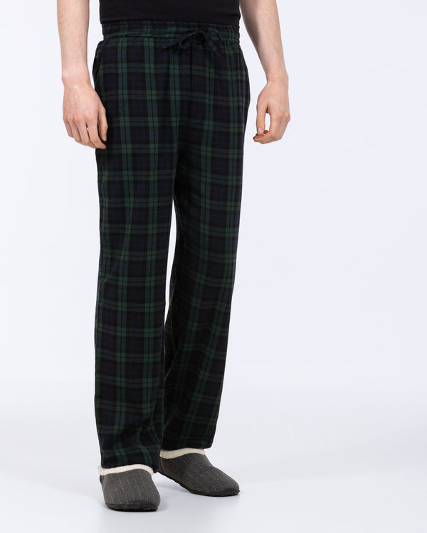 2t Wren Tall Pyjama Bottoms (green check)