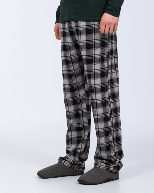 2t Wren Tall Pyjama Bottoms (silver/grey check)