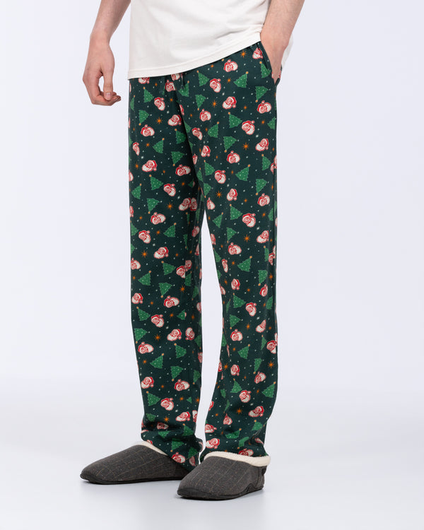 2t Mac Tall Jersey Pyjama Set (green pattern)