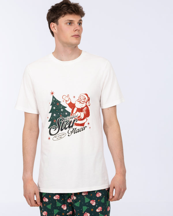 2t Mac Tall Jersey Pyjama Set (green pattern)