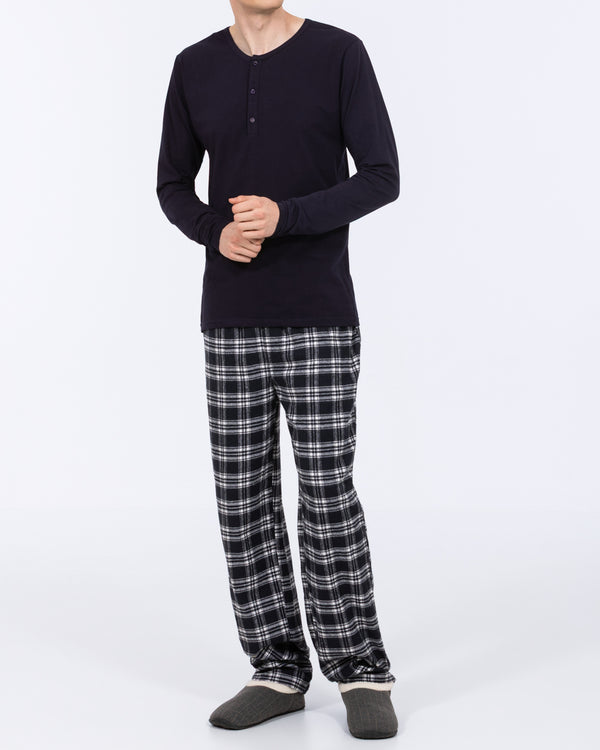 2t Thistle Tall Pyjama Set (blue check)